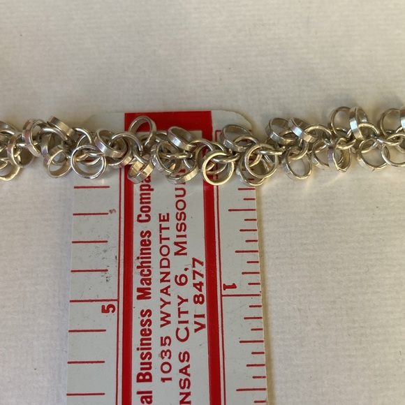 Carolee Silver Tone Circle Toggle Bracelet - Picture 8 of 8